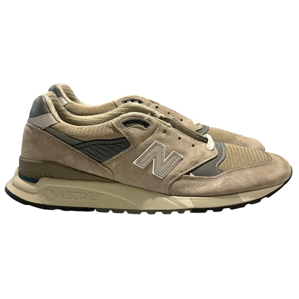 New Balance 998 Made in USA Grey Silver U998GR Mens Size 13 Sneakers